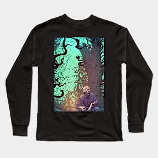 Multiple-Eyed Zombie Creature Long Sleeve T-Shirt